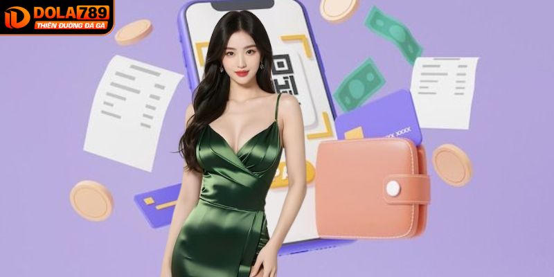 Thực hiện 5 bước rút tiền DOLA789 đơn giản qua ví điện tử